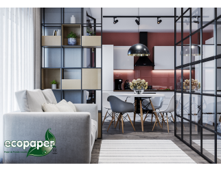 Какой состав у жидких обоев Ecopaper? 